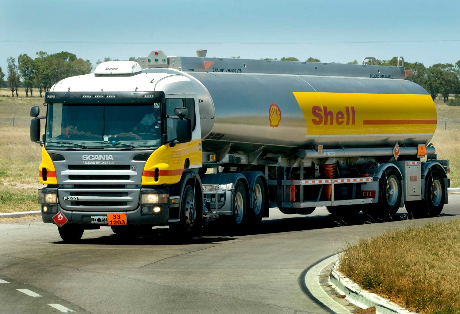 Camión Shell